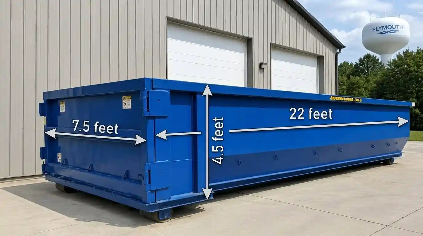 20 yard dumpster rental Plymouth MA